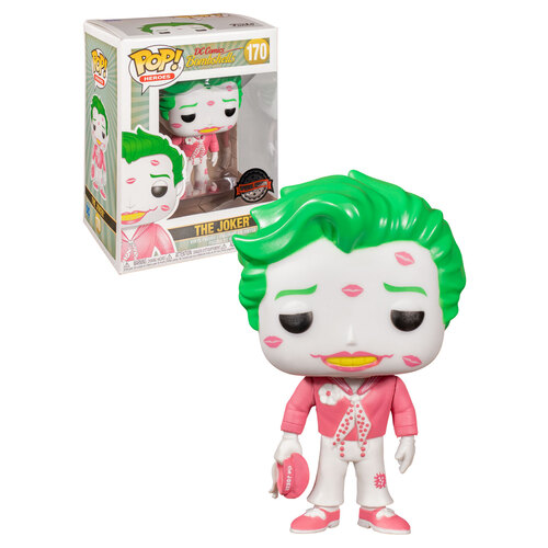 Funko POP! DC Bombshells #170 Joker With Kisses Pink and White (Valentines) - New, Mint Condition