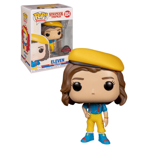 Funko POP! Television Netflix Stranger Things 3 #854 Eleven (Yellow Outfit) - New, Mint Condition