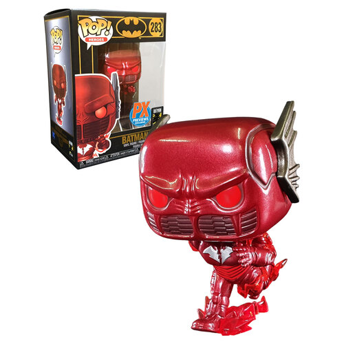 Funko POP! Heroes Batman 80 Years #283 Batman (Red Death) - Limited PX Previews Exclusive - New, Mint Condition