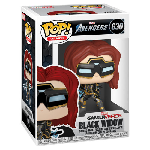 Funko Pop! Games Marvel Avengers #630 Black Widow POP! Vinyl - New, Mint Condition