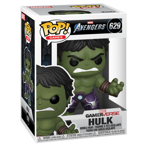 Funko Pop! Games Marvel The Avengers #629 Hulk POP! Vinyl - New, Mint Condition