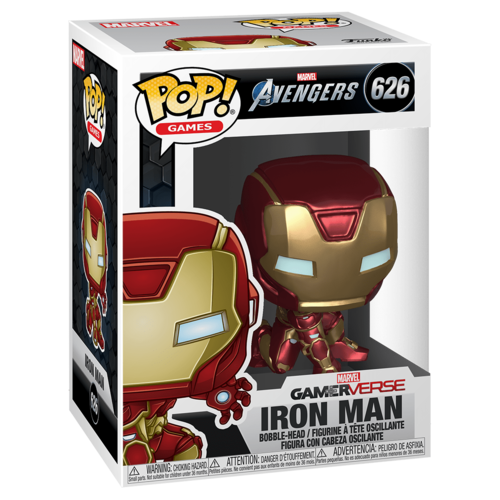 Funko Pop! Games Marvel The Avengers #626 Iron Man POP! Vinyl - New, Mint Condition