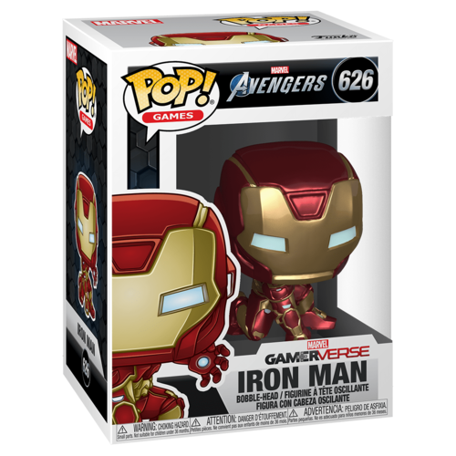 Funko Pop! Games Marvel Avengers #626 Iron Man POP! Vinyl - New, Mint Condition
