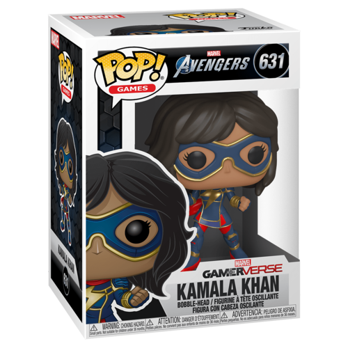 Funko Pop! Games Marvel The Avengers #631 Kamala Khan POP! Vinyl - New, Mint Condition