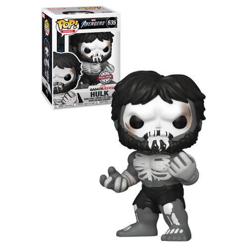 Funko Pop! Games Marvel The Avengers #635 Hulk (Skeleton) POP! Vinyl - New, Mint Condition