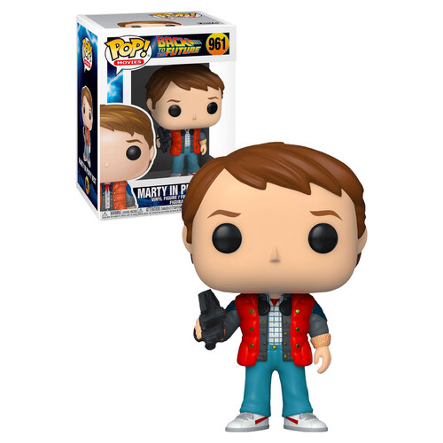 Funko Pop! Movies Back To The Future #961 Marty (Puffy Vest) POP! Vinyl - New, Mint Condition