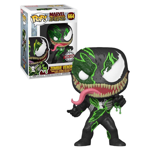Funko Pop! Marvel Zombies #664 Venom POP! Vinyl - New, Mint Condition