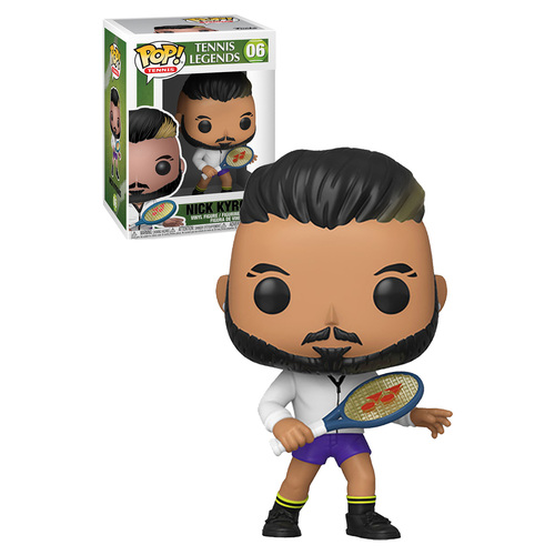 Funko POP! Tennis Legends #06 Nick Kyrgios - New, Mint Condition