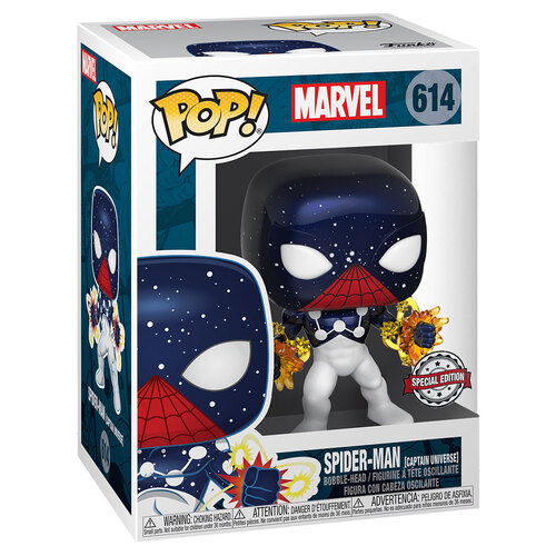 Funko Pop! Marvel #614 Spider-Man (Captain Universe) POP! Vinyl - New, Mint Condition