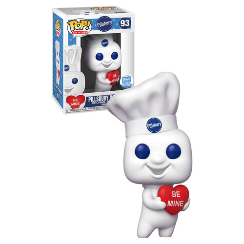 Funko POP! Ad Icons Pillsbury #93 Pillsbury Doughboy (With Heart) - Limited Funko Shop Exclusive - New, Mint Condition