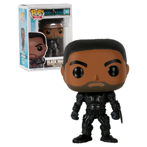 Funko POP! Heroes Aquaman #249 Black Manta (Unmasked) - New, Mint Condition