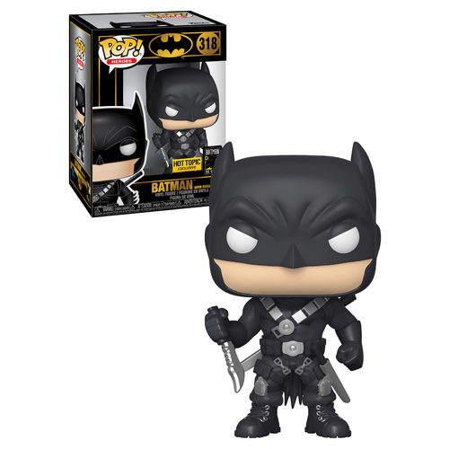 Funko POP! Heroes Batman 80 Years #318 Batman (Grim Knight) - Limited Hot Topic Exclusive - New, Mint Condition