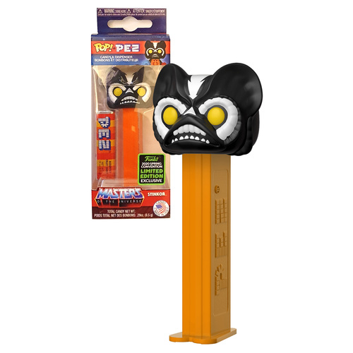Funko POP! Pez Masters Of The Universe Stinkor 2020 Spring Comic Con (ECCC) Limited Edition Candy & Dispenser - New, Mint Condition