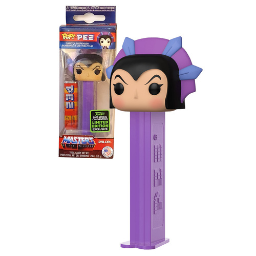 Funko POP! Pez Masters Of The Universe Evil-Lyn 2020 Spring Comic Con (ECCC) Limited Edition Candy & Dispenser - New, Mint Condition
