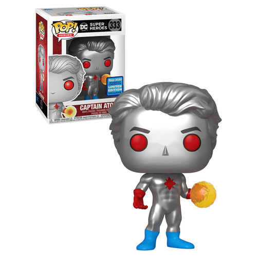 Funko POP! Heroes DC Super Heroes #333 Captain Atom - Funko 2020 WonderCon Limited Edition - New, Mint Condition