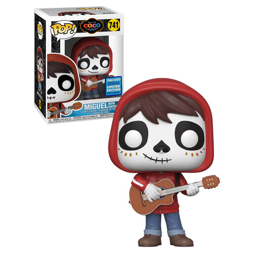Funko POP! Disney Coco #741 Miguel With Guitar - Funko 2020 WonderCon Limited Edition - New, Mint Condition