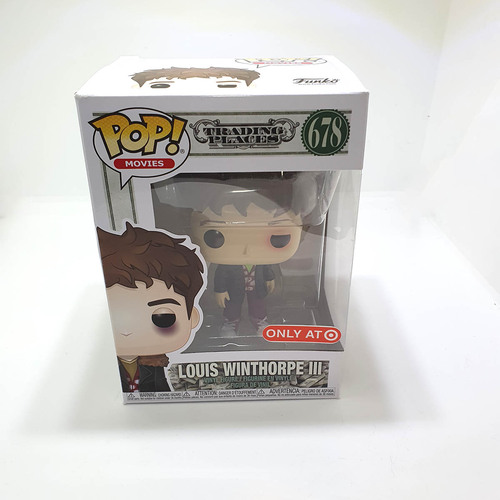 Funko POP! Movies Trading Places #678 Louis Winthorpe III - USA Target Import - New, Slight Box Damage