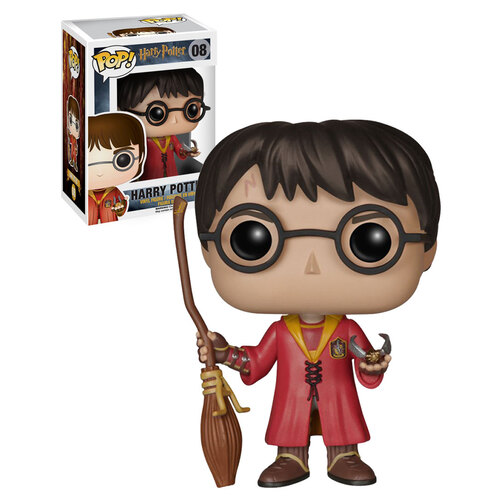 Funko POP! Harry Potter #08 Harry Potter (Quidditch) - New Mint Condition