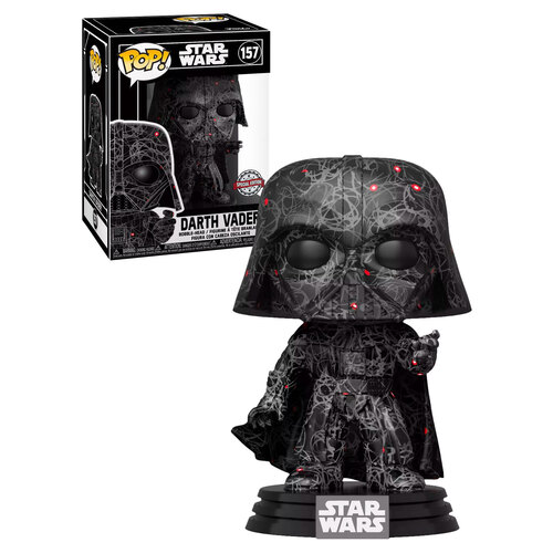 Funko POP! Star Wars #157 Darth Vader (Futura Collaboration) - With Hard POP! Protector - New, Mint Condition