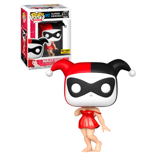 Funko POP! DC Super Heroes #335 Harley Quinn (Mad Love) - Limited Hot Topic Exclusive - New, Mint Condition