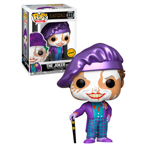Funko POP! Heroes Batman #337 The Joker (1989) - Limited Chase Edition - New, Mint Condition