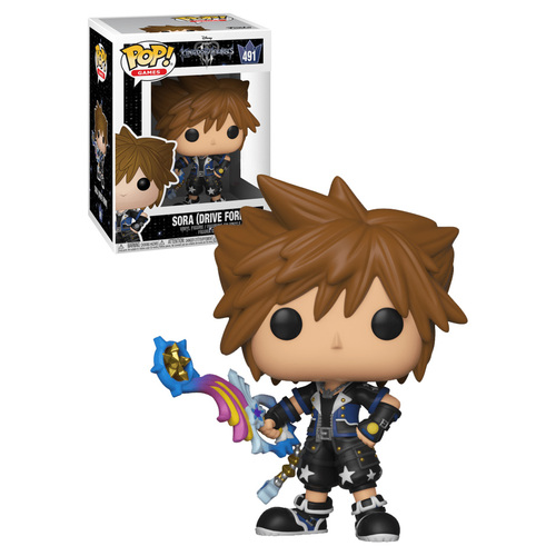 Funko POP! Games Kingdom Hearts III #485 Sora (Monsters, Inc Orange) - New, Mint Condition