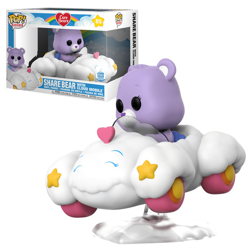 Funko POP! Rides Care Bears #85 Share Bear With Cloud Mobile - Limited Funko Shop Exclusive - New, Mint Condition