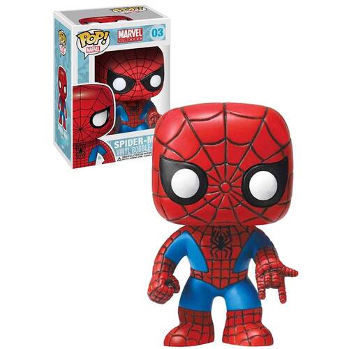 Funko Pop! Marvel #03 Spider-Man POP! Vinyl - New, Mint Condition