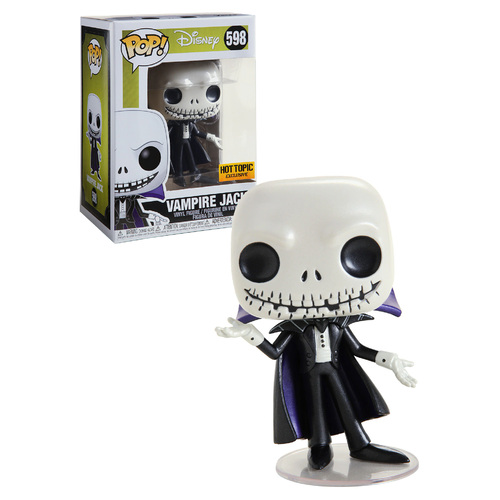 Funko POP! Disney The Nightmare Before Christmas #598 Vampire Jack (Metallic) - New, Mint Condition
