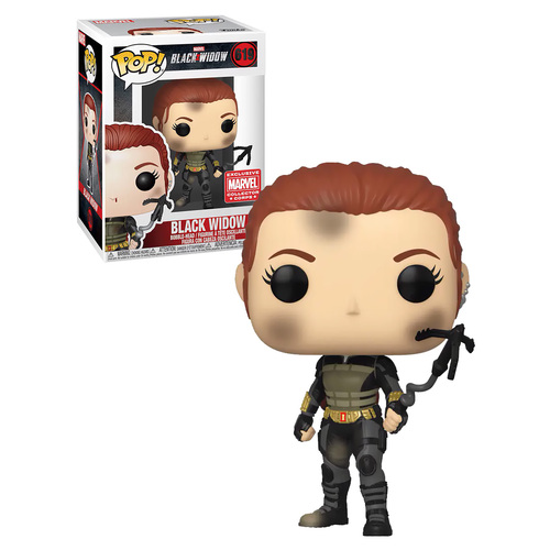 Funko POP! Marvel Black Widow #619 Black Widow (With Grappling Hook) - Collector Corps Exclusive - New, Mint Condition