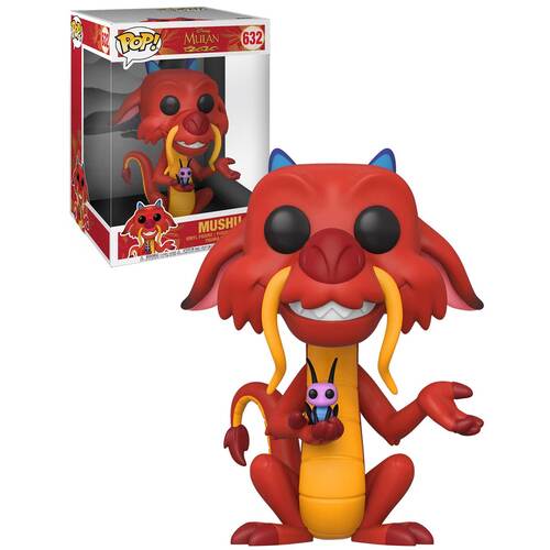 Funko POP! Disney Mulan #632 Mushu Super Sized 10" POP - New, Mint Condition