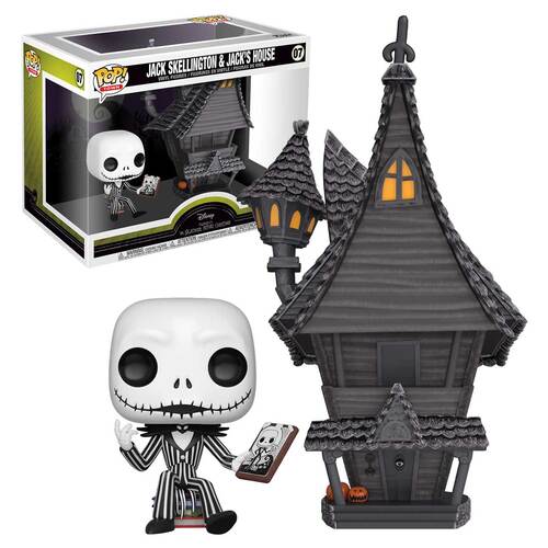 Funko POP! Town The Nightmare Before Christmas #07 Jack Skellington And Jack's House - New, Mint Condition