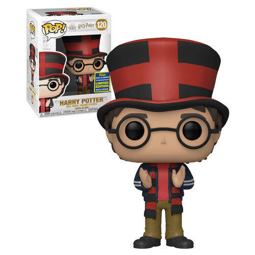 Funko POP! Harry Potter #120 Harry (World Cup) 2020 San Diego Comic Con (SDCC) Limited Edition - New, Mint Condition