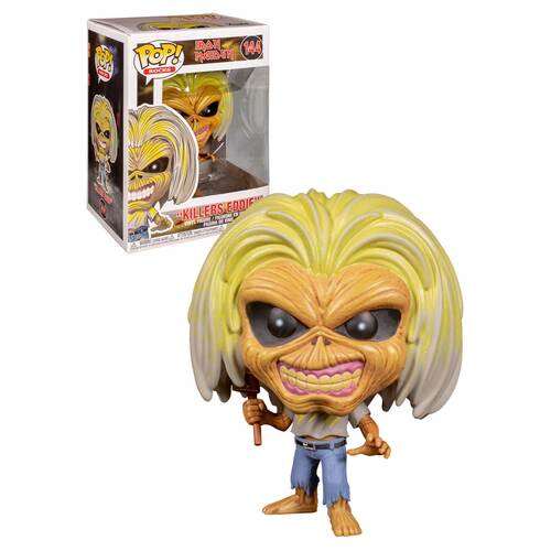 Funko POP! Rocks Iron Maiden #144 Killers Eddie - New, Mint Condition
