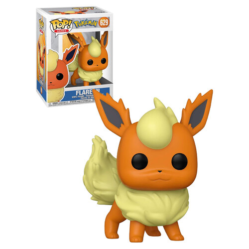 Funko POP! Games Pokemon #629 Flareon - New, Mint Condition