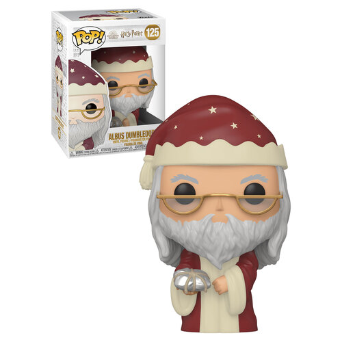 Funko POP! Harry Potter #125 Dumbledore (Holiday) - New, Mint Condition