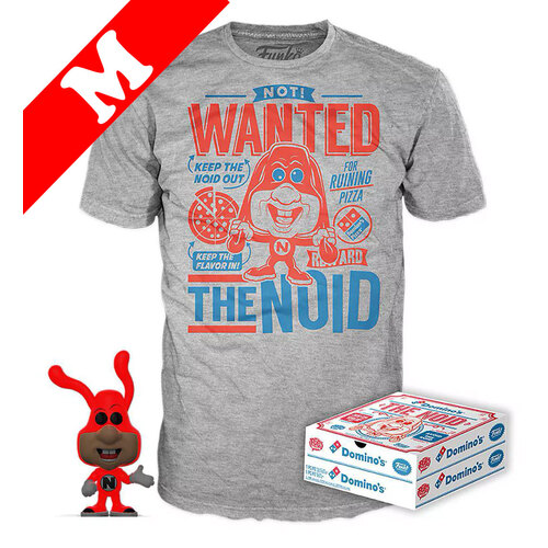 Funko Pop! Tees #17 Ad Icons POP! Vinyl & T-Shirt Box Set - The Noid (Glows In The Dark) Import - New, Mint [Size: Medium]