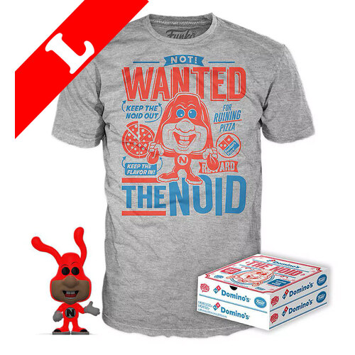 Funko Pop! Tees #17 Ad Icons POP! Vinyl & T-Shirt Box Set - The Noid (Glows In The Dark) Import - New, Mint [Size: Large]