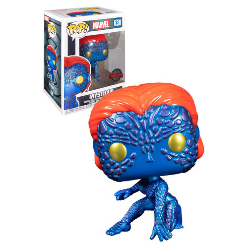 Funko POP! Marvel X-Men #638 Mystique (Metallic) - New, Mint Condition