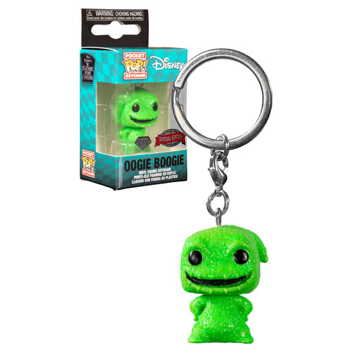 Funko POCKET POP! Keychain Disney The Nightmare Before Christmas - Oogie Boogie (Diamond Collection) - New, Mint Condition