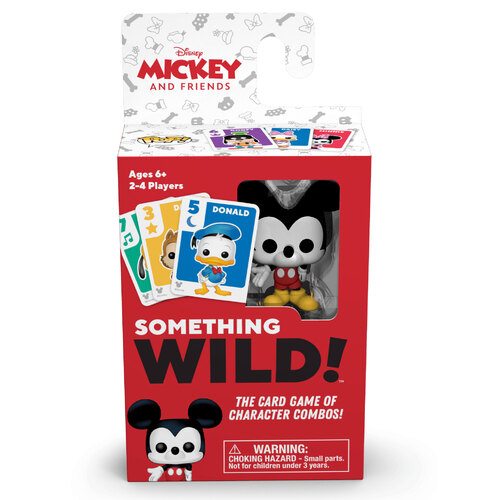 Something Wild Disney Mickey And Friends - Card Game by Funko - New, Sealed