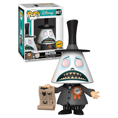 Funko POP! Disney The Nightmare Before Christmas #807 Mayor - Limited Chase Edition - New, Mint Condition
