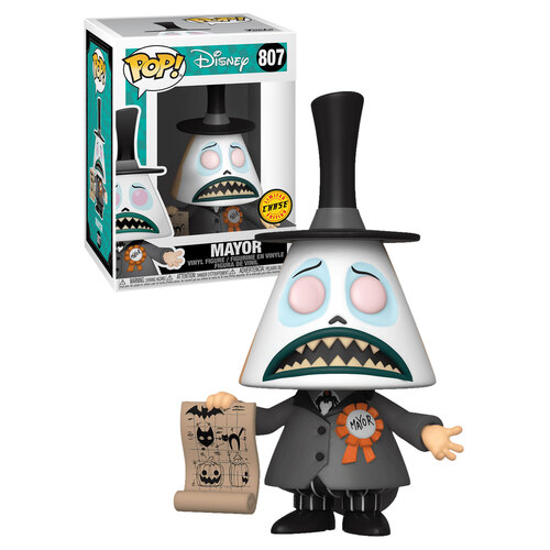 Funko POP! Disney Nightmare Before Christmas #807 Mayor - Limited Chase Edition - New, Mint Condition