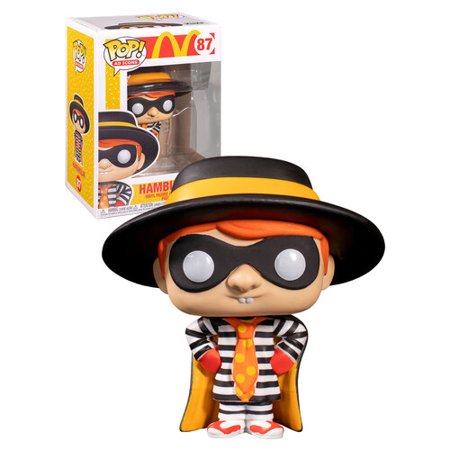 Funko Pop! Ad Icons McDonald's #87 Hamburglar - New, Mint Condition
