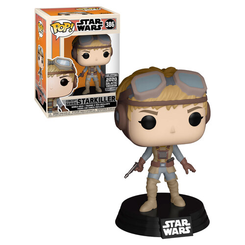 Funko POP! Star Wars #386 Concept Series Starkiller - 2020 Galactic Convention Exclusive - New, Mint Condition