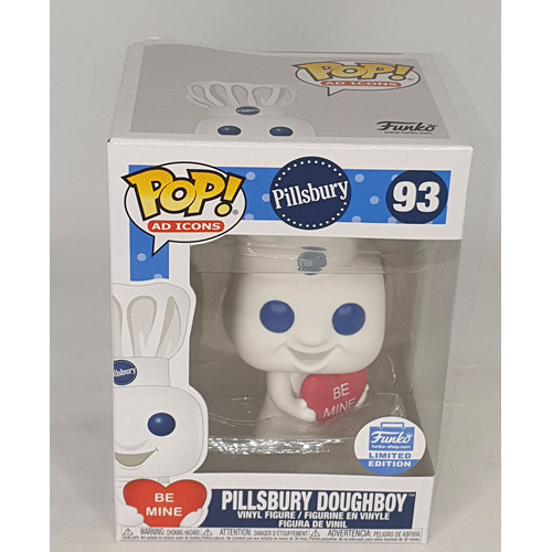 Funko POP! Ad Icons Pillsbury #93 Pillsbury Doughboy (With Heart) - Limited Funko Shop Exclusive - New, Box Damaged