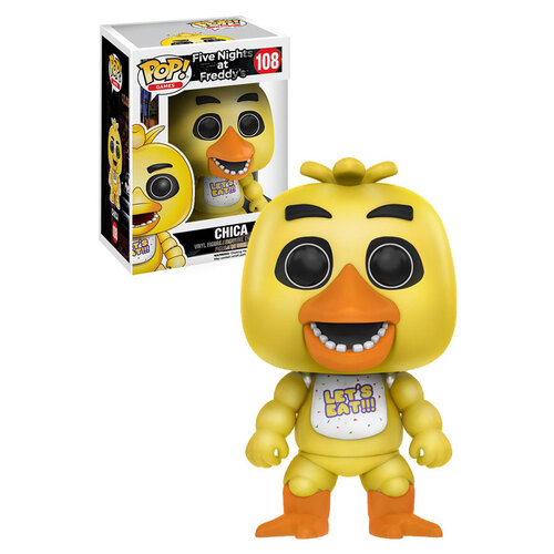 Funko POP! Games Five Nights At Freddys #108 Chica - New, Mint Condition