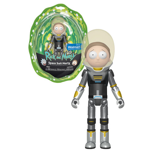 Funko Action Figurine Rick And Morty #45621 Space Suit Morty (Metallic) - Walmart Exclusive - New, Near Mint