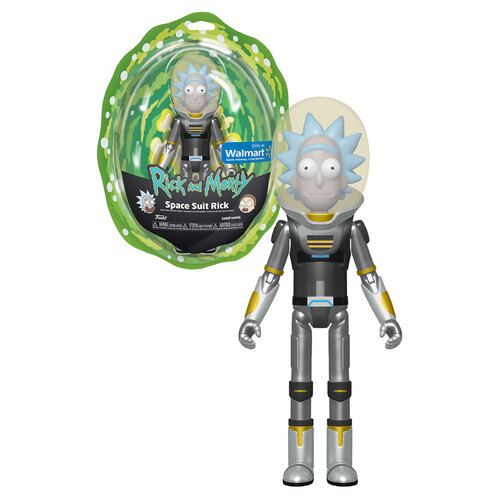 Funko Action Figurine Rick And Morty #45620 Space Suit Rick (Metallic) - Walmart Exclusive - New, Near Mint