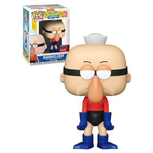 Funko POP! Spongebob Squarepants #835 Barnacle Boy - Funko 2020 New York Comic Con (NYCC) Limited Edition - New, Mint Condition